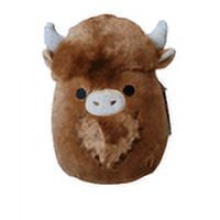 Squishmallows Official Kellytoys Plush 5 Inch Wilfred the Highland Cow Ultimate Soft Stuffed Toy