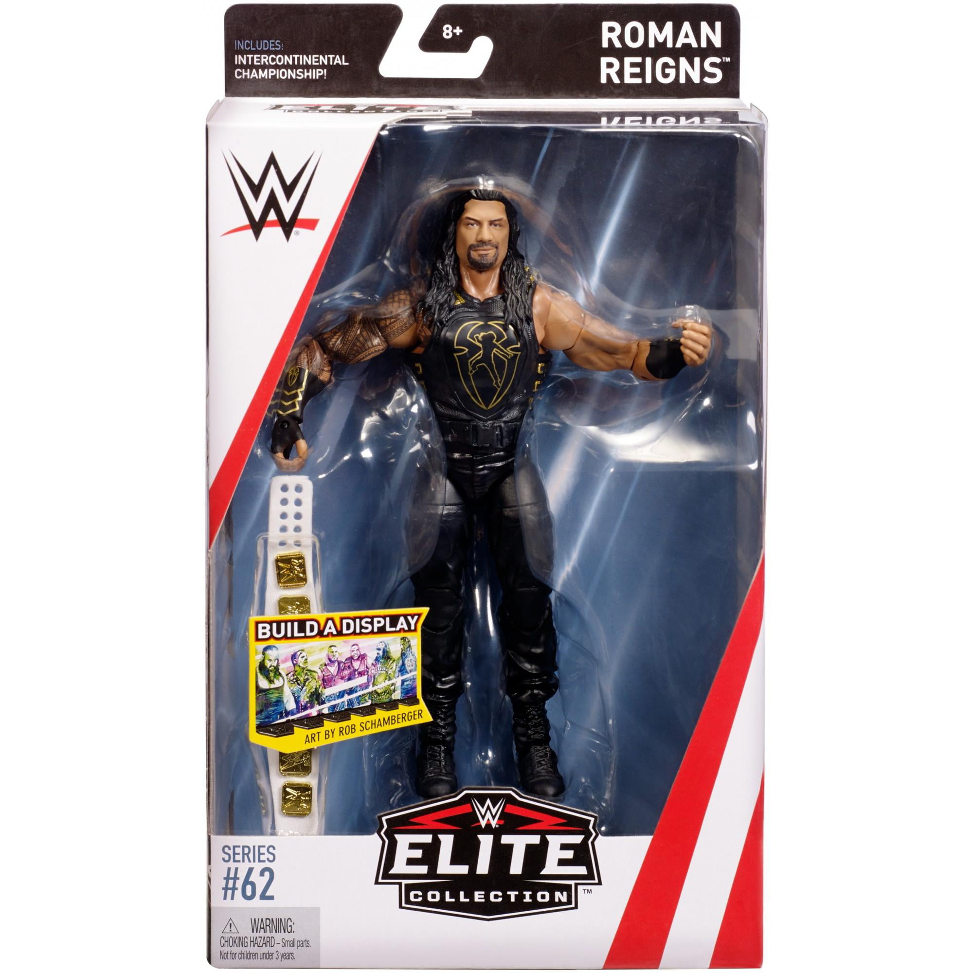 Details about   WWE Elite Collection ROMAN REIGNS Mattel Action Figure Series #62 