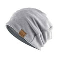 thumbnail image 2 of Hassda Clearance! Men Womens Autumn And Winter Square Pile Hat Lattice Pile Of Hats Retro Warm Fashion Hat Gray One Size Overstock Items Clearance All Prime, 2 of 3