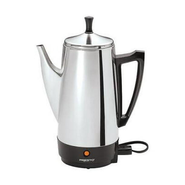 Presto 12 cups Silver Percolator