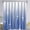 Blue, variant on Ombre Black Fabric Shower Curtain for Bathroom Decor Black and White Striped Modern Bath Shower Curtains Set with 6 Hooks 36x72 Inch Washable