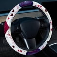 thumbnail image 2 of LOVE 14.5 Inch Printing PVC Leather Car Wheel Cover Auto Accessories, 2 of 6
