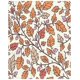 thumbnail image 3 of Juego de ropa de cama ABPHQTO 3 piezas Hojas de otoño Funda nórdica con 2 fundas de almohada, 3 of 4