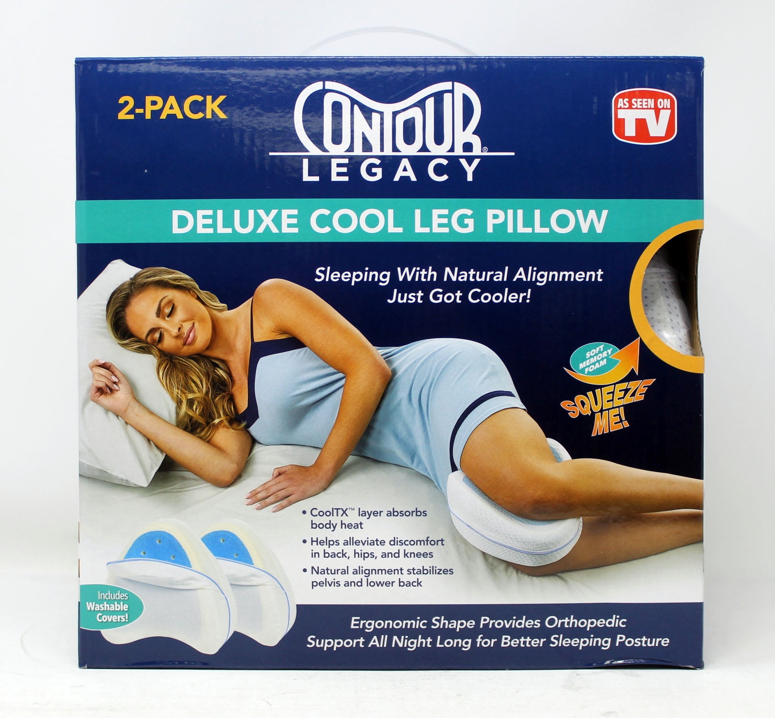 Contour Legacy Leg Pillow – Storage Steals & Daily Deals