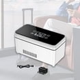 thumbnail image 1 of Naja de viaje de enfriador de insulina, refrigerador portátil, refrigerador de automóviles, pantalla digital, caja de enfriamiento de refrigeración Organizador refrigerado Pantalla táctil, 1 of 8