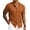Light Brown, variant on COOFANDY Mens Knit Polo Short Sleeve Knitted Button Down Polo Shirt Retro Guayabera Shirts Casual Beach Resort Wear Shirts