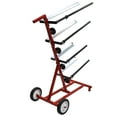 thumbnail image 5 of Mobile Masking Machine Four Layer Shielding Paper Cutting Stand with Wheels, 5 of 8