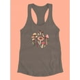 thumbnail image 3 of Fungi Field Trip C. Racerback Tank Women -Annie Warren Designs, Female x-Small, 3 of 4