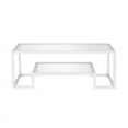 thumbnail image 3 of Henn&Hart Hollywood Régence Table Basse en Métal Blanc, 3 of 8