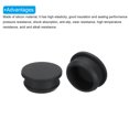 thumbnail image 4 of Uxcell Silicone Snap in Locking Hole Plugs For Kitchen Bulkheads Waterproof Sealing Plugs Black 29mm 5, 4 of 7