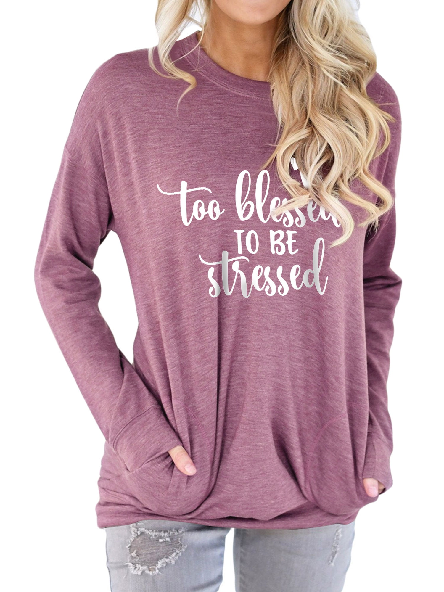 TWZH Women Too Blessed TO BE Stressed 