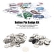 thumbnail image 4 of Juego De 100 Piezas De Botón Trasero De Pin, Alisado En Blanco, Clip Duradero De Metal, Suministros Para Hacer Insignias Artesanales DIY, 4 of 8