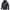 Black, variant on Quinlirra Mens Winter Jacket with Hood Shiny Hooded Reflective Down Jacket Cotton Jacket