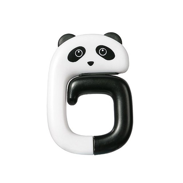 Gancho para colgar llaves de mochila escolar, antideslizante, plegable, resistente, con dibujos de animales
