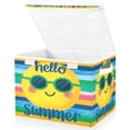 thumbnail image 2 of Iauyy Large Storage Box with Lid - Foldable Home Storage Bins for Clothes Toy Holiday Decor, The Colorful Sun (42*32*30cm), 2 of 6