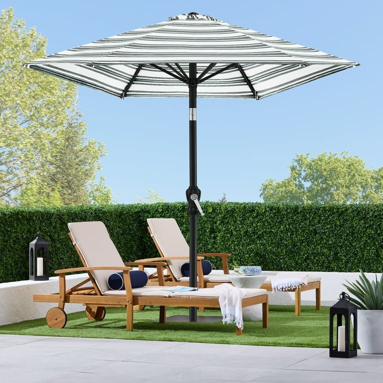eagles patio umbrella Galtech 736 9' Auto-Tilt Umbrella