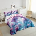 thumbnail image 3 of Manfei Animal Dragon 2pcs Bedding Comforter Set,Cherry Blossom Twin Comforter Sets,Pink Blue Breathable Bedding Set,Microfiber Teenager Bedroom Decor, 3 of 6