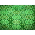 thumbnail image 1 of Ahgly Company Machine Washable Indoor Rectangle Transitional Green Area Rugs, 2' x 4', 1 of 7