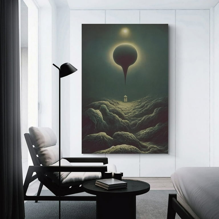Zdzislaw Beksinski Surrealism Symbolism End of World Poster Room
