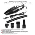 thumbnail image 4 of Aspirador de coche LHCER con cable portátil de mano Mini 120W succión 3600pa color negro blanco Naranja, 4 of 8