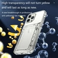 thumbnail image 6 of Allytech for iPhone 15 Slim Wallet Case, Crystal Clear Cover with Card Slots & Kickstand, Soft TPU Frame Anti-warping Anti-yellowing Shockproof Hard PC Back Protective Case - Black, 6 of 10