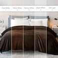 thumbnail image 4 of Exclusivo Mezcla Soft Fleece Throw Blanket for Couch, Super Soft Velvet Plush Bed Blanket, 50x60 Inches, Coffee, 4 of 6