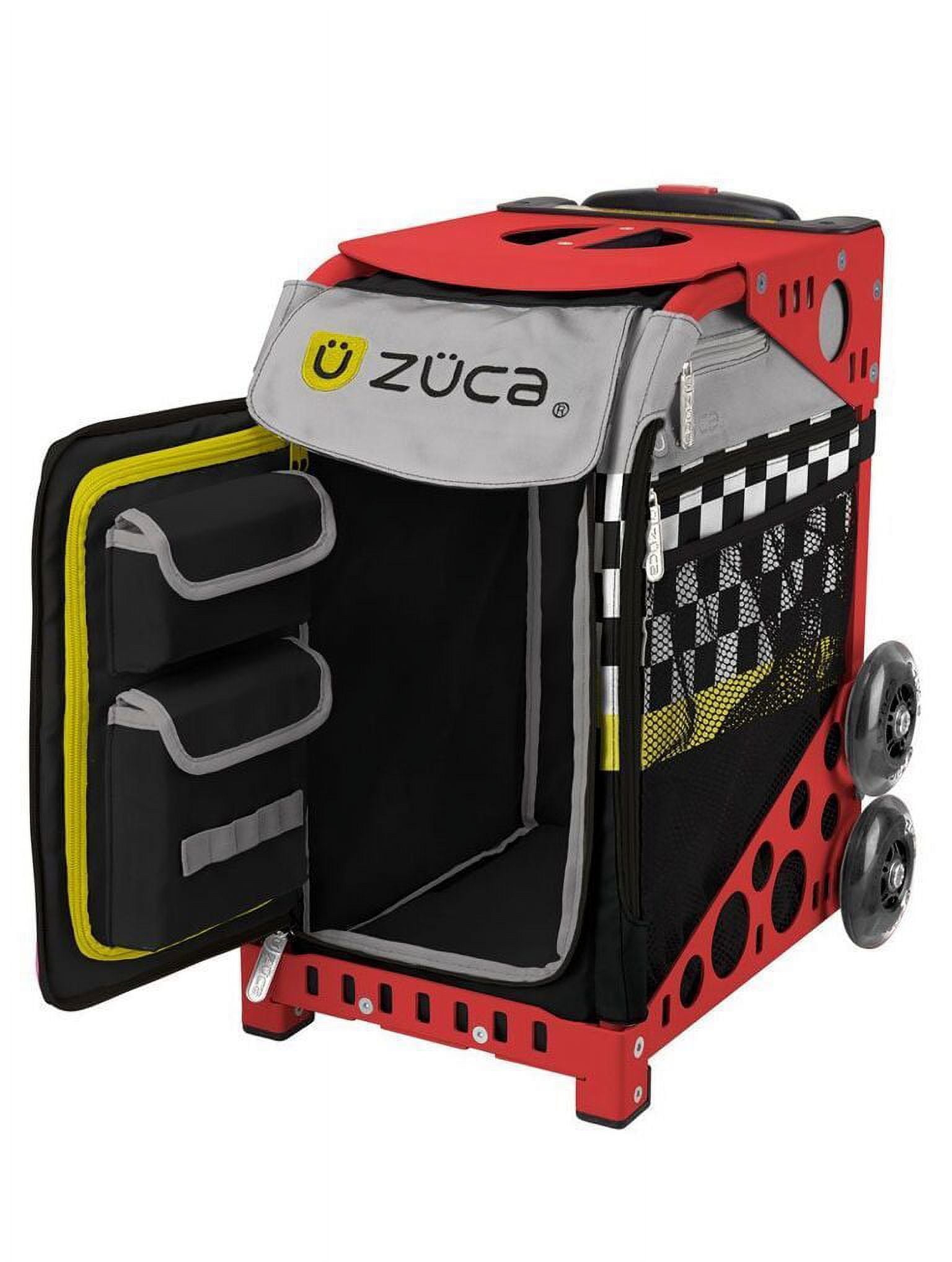 小物 Yuka Szk ZUCA Sk8ter Block Sport Bag, Blue Frame, Flashing Wheels, Durable