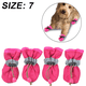 thumbnail image 2 of Zapatos para perros para protector de patas de pavimento caliente, suela antideslizante, botas de verano para perros y gatos con correas reflectantes, 4 Uds., 2 of 5