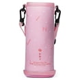 thumbnail image 1 of Kearding Funda para botella de agua, funda para oficina, viaje, senderismo, gimnasio, Fitness, entrenamiento, funda para copa, tarro, bolsa Cocina y Comedor Rosa 6.5x18cm, 1 of 6