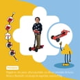 thumbnail image 3 of Scooter Patin Del Diablo Plegable, Con Humo, Musica y Bluetooth, Juguete Infantil  para Niños y Niñas de 3 a 8 Años, Patín del Diablo, 3 Ruedas, 3 of 9