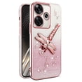 thumbnail image 1 of KADEM Case For Xiaomi Redmi 13 4G 5G Note 13R 5G Poco M6 4G M6 Plus 5G Dragonfly Kickstand TPU Flowe, 1 of 5