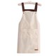 thumbnail image 1 of Delantal de trabajo impermeable y resistente al aceite, delantal de cocina con bolsillos grandes, ropa de trabajo duradera y elegante para el hogar y el jardín., 1 of 8