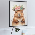 thumbnail image 2 of Capybara With Flower Wreath 500 Piece Jigsaw Puzzle for Adults, Cute Animal Puzzle for Spring or Easter, Relaxing Home Decor and Family Fun, 2 of 8