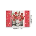 thumbnail image 3 of JoyMoreHome Valentine Day Theme Placemat, Easy to Clean, 11.8x17.7 Inch Decorative Placemat, for Holiday Party, Home Gathering, Diningroom, Kitchen, 3 of 6