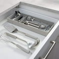 thumbnail image 3 of Kitchen Details 15021 Adjustable Drawer Organizer, Grey, 3 of 5
