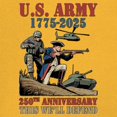 thumbnail image 3 of US Army 250 Anniversary Long Sleeve T-shirt Military Veteran DD 214 Patriotic, 3 of 7