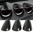 thumbnail image 4 of Dashboard Instrument Trim, Protective  3PCS Dashboard Gauge Cover High Toughness  For LHD Car Upper, 4 of 8