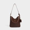 thumbnail image 4 of Alikpop Vintage Woven Hobo Tote Bag Adjustable Shoulder Strap Crossbody Handbag For Women Coffee, 4 of 13