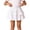 White, variant on SROBPTY Little Girls Skirts Solid High Waist Layered Midi for 4-15 Years