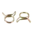 thumbnail image 1 of Unique Bargains Double Wire Motorcycle ATV 11mm Fuel Line Hose Tube Spring Clips Clamp Zinc Plated 20Pcs, 1 of 3