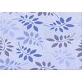 thumbnail image 1 of Ahgly Company Indoor Rectangle Patterned Lavender Blue Area Rugs, 6' x 9', 1 of 6