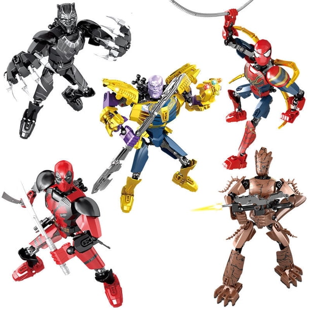 OEM, venta al por mayor, bloques de construcción de rol de héroe, modelo de colección de figuras de acción, figuras de acción de juguete, modelo de muñeca, decoración de habitación, modelo de película Sincero Hogar