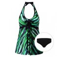 thumbnail image 1 of Bikinis Conjuntos Traje de Baño Mujer Estampado Floral Halter Split Traje de Baño Bikini Estampado Ropa de Playa Conjunto Odeerbi ODB116988, 1 of 5