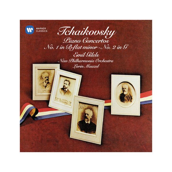 GILELS EMIL / MAAZEL TCHAIKOVSKY : CONCERTOS PIANO NOS 1 & 2 Disques Compacts