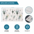 thumbnail image 6 of Green Beige Diamond Placemats Set of 4, Modern Geometric Middle Century Pink Placemats for Dining Table, Place Mats for Kitchen Tabletop, Waterproof Wipeable Dining Table Mats Set, 6 of 9