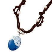 MAINSTREET CLASSICS Princess Moana Inspired Pendant Rope Chain Necklace