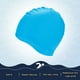 thumbnail image 4 of Uxcell Gorro de Natación de Silicona 1-Pack para Mujeres y Hombres, Gorro de Natación Impermeable No Deslizante Duradero [Azul Lago], 4 of 6