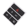 thumbnail image 2 of DAMIFU 1pc Car Double Flash Repair Switch Button Sticker Stickers To Repair The Hazard Button For ESP ford For S-Max Car Accessory, 2 of 9