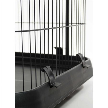 UPC: 0048081075012 | Prevue Pet Products 3-Tier & 1 Hammock Playpen Cat Cage Black 45-in