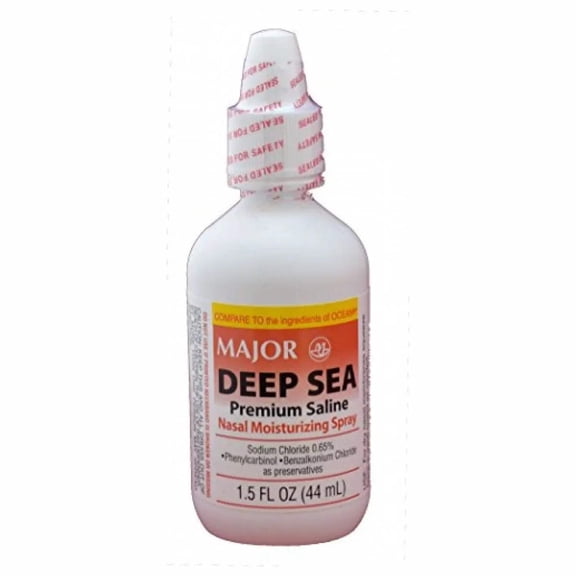 Major Deep Sea Premium Saline Nasal Moisturizing Spray 1.5 fl oz
